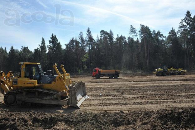 Расчистка площадей под строительство